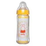 在飛比找遠傳friDay購物優惠-chuchu 啾啾 MIFFY寬口玻璃奶瓶-240ml