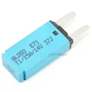 1pc 15A Mini Blade Fuse Auto Reset Circuit Breaker Bus Vehicle Assorted Kit Set