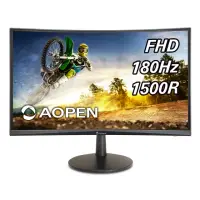 在飛比找momo購物網優惠-【Aopen 建碁】24HC5QR S3 24型 VA 18