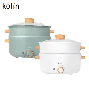 【Kolin 歌林】3L多功能蒸煮料理美食電火鍋/料理鍋 KHL-SD2366