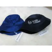 NWT Sergio Tacchini Sovana Velour & Logo Corduroy Bucket S/M Hat lot (2)