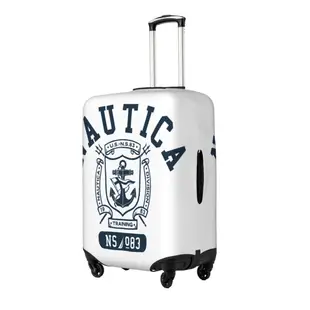 Nautica 旅行箱保護套彈性保護可水洗行李套適用於 18-32 英寸