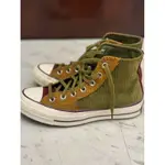 CONVERSE 1970 麂皮 雙色拼接/高筒帆布鞋/帆布鞋/鞋子/二手鞋/女鞋