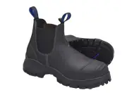 9 11 ONLY BLUNDSTONE 990 WORK SAFETY BOOT SHOE MENS PULL ON STEEL TOE CAP BOOTS