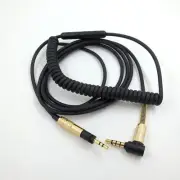 Volume Adjustment Headphone Cable Spring Audio Cable For Sennheiser Momentum
