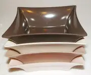 ANDY WARHOL 4 Nesting Square Bowls PRESIDIO Melamine Melmac