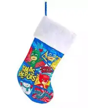 Kurt Adler PJ MASKS Christmas Stocking Owlette, Catboy, Gekko 19" PJ7212