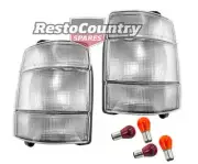 Holden Commodore Taillight Pair CLEAR VN VG VP VR VS Ute Wagon 88-97 tail light