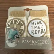 Easy Kneezies DEMDACO Baby Kneepads 18-36 Months 'Hear Me Roar Lion' New