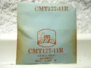 GS CMT177-11R Watch Crystal For Benrus Miss Sybil W - 12.6 x 12.5 mm Replacement