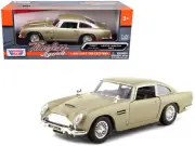 Motormax 79375GLD Aston Martin DB5 RHD (Right Hand Drive) 1/24 Diecast Model Car