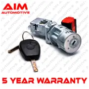 AIM Ignition Lock Barrel Starter Switch + Keys For Renault Clio MK3 III 2005-201