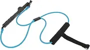 Oshhni Golf Swing Resistance Bands with Handle, Swing Trainer Super Tensile High Elastic Tension Pull up Rope Golf Training Pull Rope, for Gym, Blue