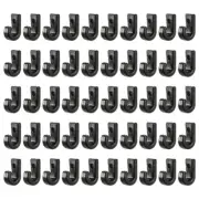 50Pcs Kayak Lashing Hook J Shape Tie Down Hook Bungee Cord Hook