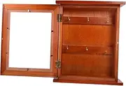 LABRIMP Key Storage Hanging Box Door Keys Key Security Cabinet Sign Hangers Wall Key Holder Entryway Mount Office Home Magnet Key Organizer Rack Organizer for Wall Pocket Garage Acrylic