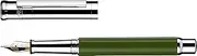 Otto Hutt design04 Rollerball Pen with Shiny Olive Barrel and Platinum Elements Length 13.2 cm Weight 36.4 g 944257