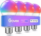 Govee Smart Light Bulbs, Color Changing Light Bulb, Work with Alexa and Google A