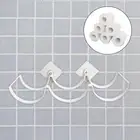 Wall Mount Toilet Roll Holder Towel Stand 6 Rolls Toilet Paper Storage Storage
