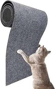 Cat Scratch Mat Adhesive - Adhesive Indoor Scratcher Mat for Floor,-Adhesive Claw Sharpening Cat Toy for Carpet, Couch, Sofa, and Other Furniture