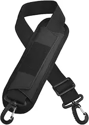 [TRIWONDER] Shoulder Strap Bag Strap Handbag Strap Adjustable Crossbody Bag Strap Purse Strap Replacement (B - Black)