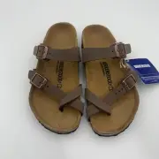 Birkenstock New w/ Box Mayari Kids Mocha Birkibuc Regular Width - Select Size