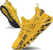Mens Running Shoes Walking Non Slip Blade Type Sneakers
