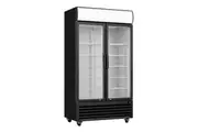 Comchef Double Glass Door Colourbond Upright Drink Fridge CH-580LB