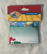 Vtg The Little Engine that Could Train 36 Count Name Tags Party Birthday