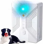 Anti Barking Device, Anti Barking Device for Dogs, Ultrasonic Dog Bark Deterrent Device, 50FT Bark Dog Bark Silencer, Anti Barking Device for Dogs Indoor Outdoor Use (White)