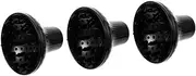WOFASHPURET Large Hair Diffuser Attachment for Professional Hair Dryer Airflow Tool for Curly Wavy Styles High Temperature Resistant Compatible with Nozzle for Home Salon Use Black