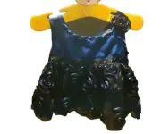 Build a Bear Blue Rose Dress