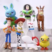 Disney Toy Story 4 Collectable Action Figures 7 Pce Set
