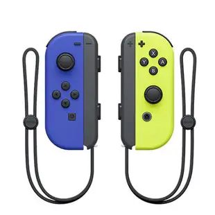 Nintendo Switch 任天堂 Joy-con 左右手把-藍色、電光黃【愛買】