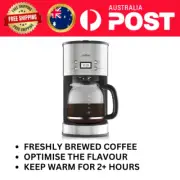 PC7900 Auto Brew Drip Filter Coffee Machine, 12 Cup Programmable Maker, 1.5L Jug