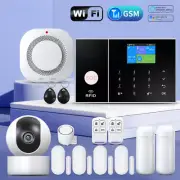 Wireless WIFI GSM Home Security With Motion Detector Sensor Burglar Alarm System