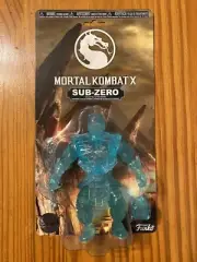 SUB ZERO MORTAL KOMBAT X ACTION FIGURE FUNKO SAVAGE WORLD MOTU MOSC CHASE RARE