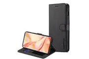 For Oppo Find X2 Pro Case, SupRShield Wallet Leather Flip Magnetic Stand Case Cover (Black)