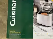 New Cuisinart CBK-210 Convection Bread Maker Machine 16 Menu Options