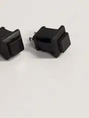 SPST MOMENTARY-ON NORMALLY OPEN PUSH BUTTON SWITCH (2 PACK)