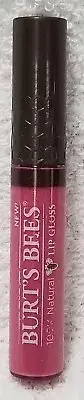 Burt's Bees #233 ROSY DAWN Natural Lip Gloss Pink Shine Shimmer .2 oz/6mL New