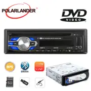 Single 1 Din Car Radio Stereo DVD CD MP3 Player Audio FM Bluetooth In-dash Radio