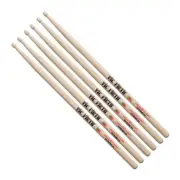 3 Pairs Vic Firth X5A Wood Tip American Classic Hickory Extreme 5A Drumsticks