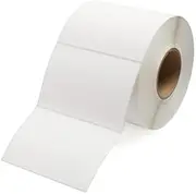 ExtraPrint Perforated Direct Thermal Labels, 100mm x 75mm, Self-Adhesive Address Shipping Thermal Stickers, BPA Free Barcode Thermal Papers (1 Roll, 500 Labels)