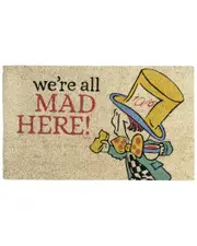 Entryways Victoria & Albert Museum Mad Hatter Coir Doormat