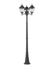 Artistic Home & Lighting Central Square 3-Light Outdoor Post Lamp
