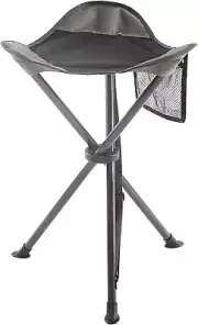 Tall Folding Tripod Stool for Outdoor Camping Walking Hunting Hiking Fishing ...