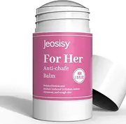 jeosisy Anti Chafing Stick-Body Anti Chafe Balm Cream Anti Chafing Friction Defense Stick for Thighs, Chest, Arms, Feet, Elbows and Areas Where Skin Hubs,Use Before or After Sport Exercise1.5OZ