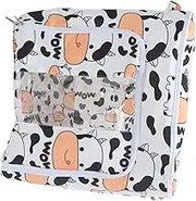 Portable Storage Bag with Zipper Multi Use Organizer for Clothes and Sundries Space Efficient Oxford Design Capacity for Bedroom and Wardrobe