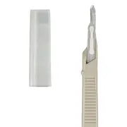 Scalpel #15 Disposable Generic Bx/10 w/Safety Guard