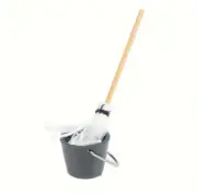Miniature Dollhouse Wooden String Mop & Bucket 1:12 We Combine Shipping